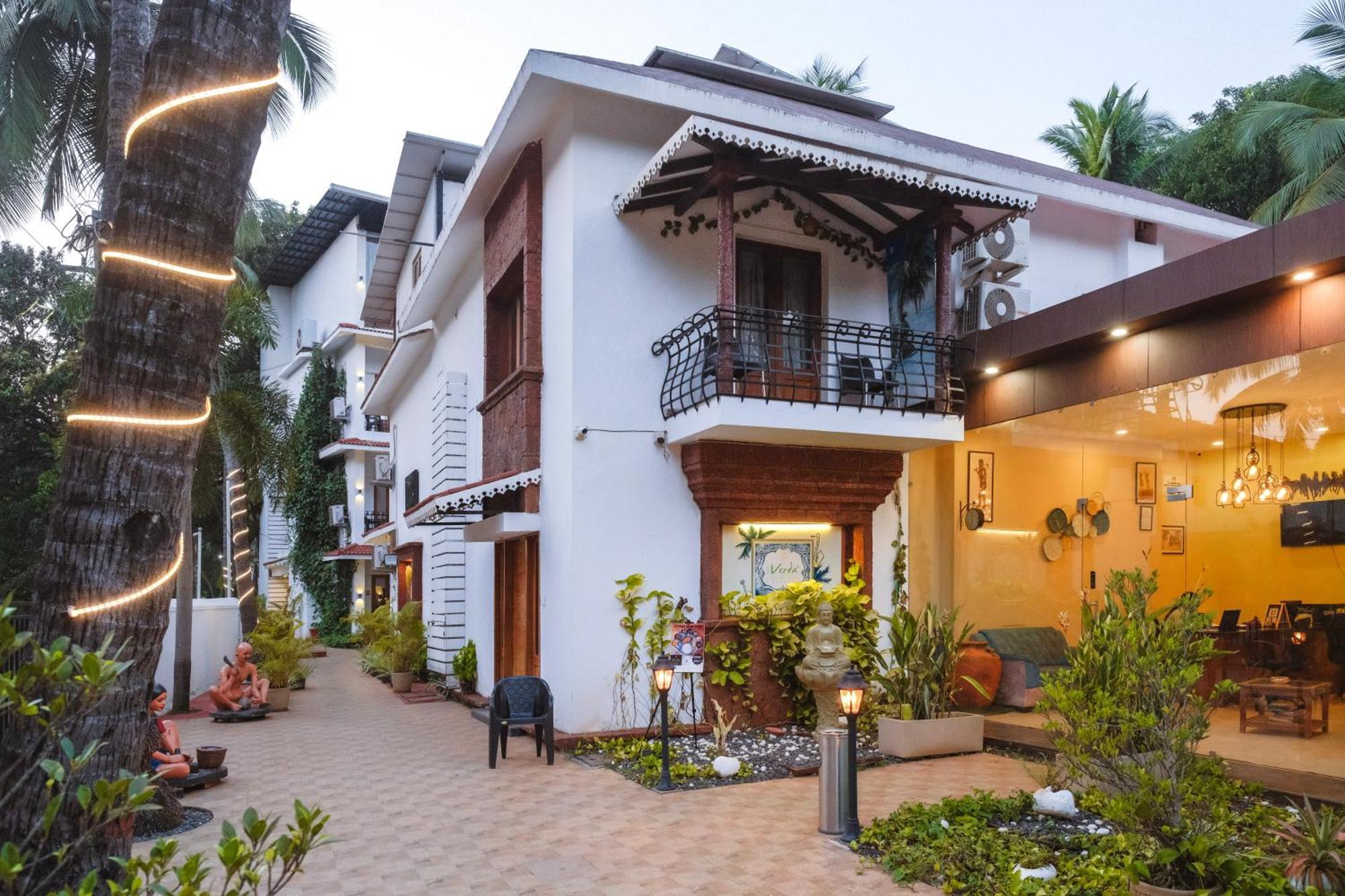 The Verda De Miranda Resort Morjim North Goa Exteriör bild